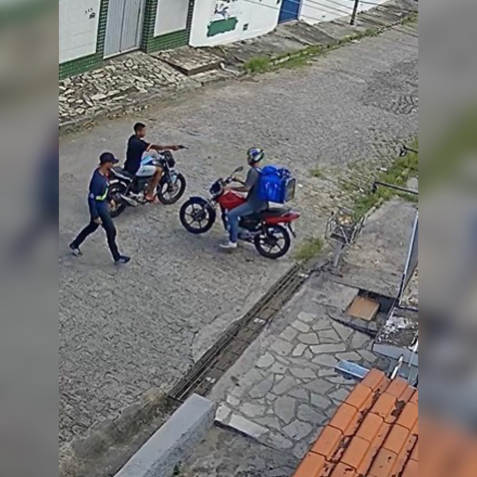 V Deo Mostra Momento Exato Que Motoboy Assassinado A Tiros Em Jo O