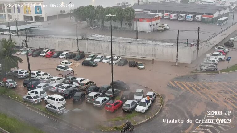 Bairros de João Pessoa registram até 89 milímetros de chuva em 12 horas; saiba onde mais choveu