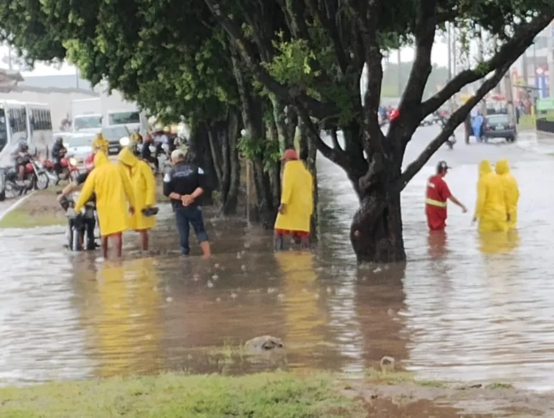 João Pessoa registra mais de 125mm de chuva em 12 horas