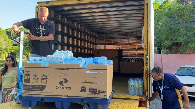 UFPB envia cerca de 10 toneladas de donativos doados para o Rio Grande do Sul