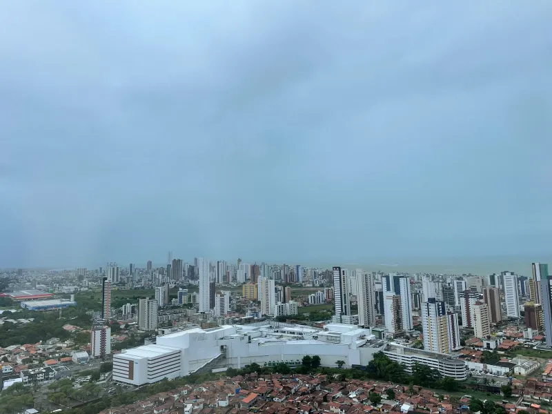 João Pessoa e mais 28 cidades estão sob alerta de chuvas até esta segunda-feira (10)
