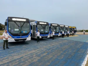 Sintur entrega novos ônibus com Wi-Fi para João Pessoa