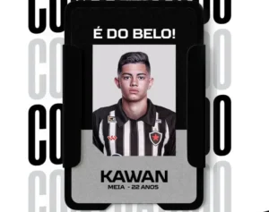 Botafogo-PB anuncia a contratação do meio-campista Kawan para 2025