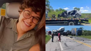 Empresária morre em acidente entre caminhão e carro na BR-230, na PB