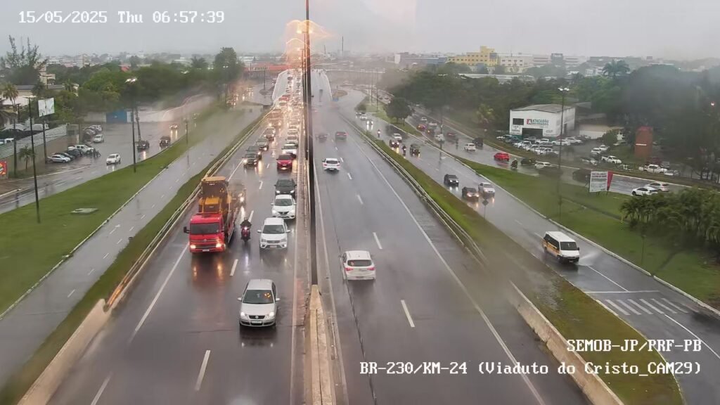 Meteorologia renova alerta de chuvas intensas para João Pessoa e outras cidades