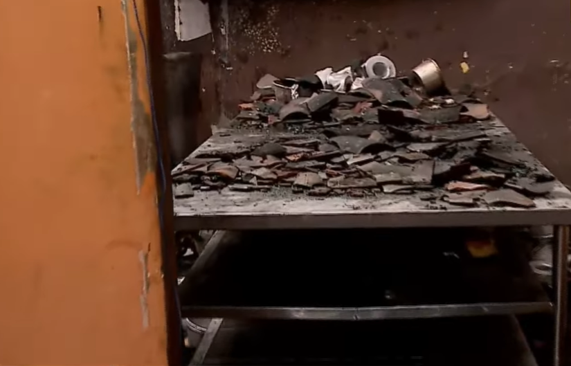 Incêndio em casa de bolos deixa funcionário ferido em Santa Rita