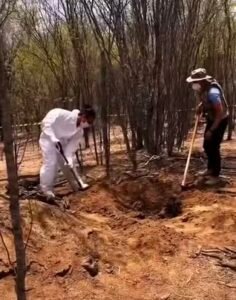 Corpo de mulher é encontrado enterrado em zona rural do Cariri da Paraíba