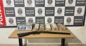 Polícia Militar apreende rifle e 5 kg de drogas na Zona Sul de João Pessoa