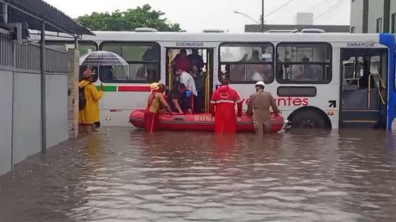 Chuvas afetam mais de 37 mil e deixa 32 cidades em emergência na Paraíba
