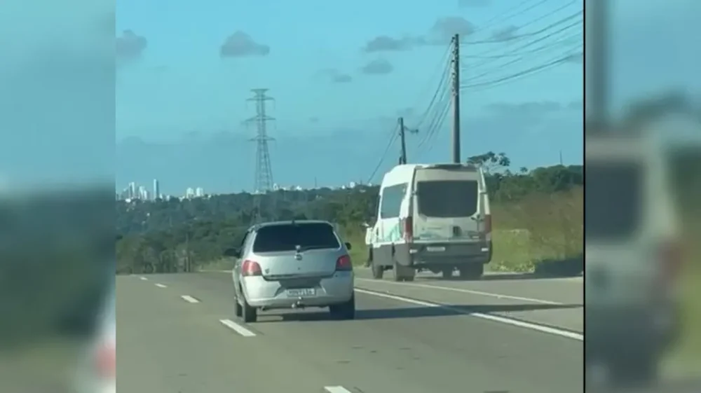Prefeitura de Alhandra exonera motorista da Saúde após briga no trânsito e acidente na BR-101, no Conde