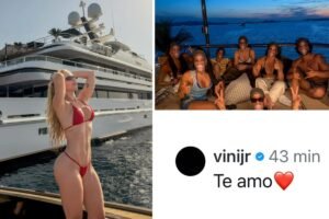 Vini Jr. se declara para Virginia e romance é escancarado: ‘Te amo’