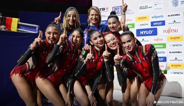 Brasil faz história e leva dois ouros no Mundial de ginástica rítmica