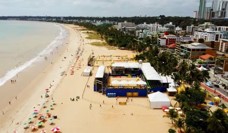 João Pessoa se candidata para sediar a Copa do Mundo de Vôlei de Praia em 2029