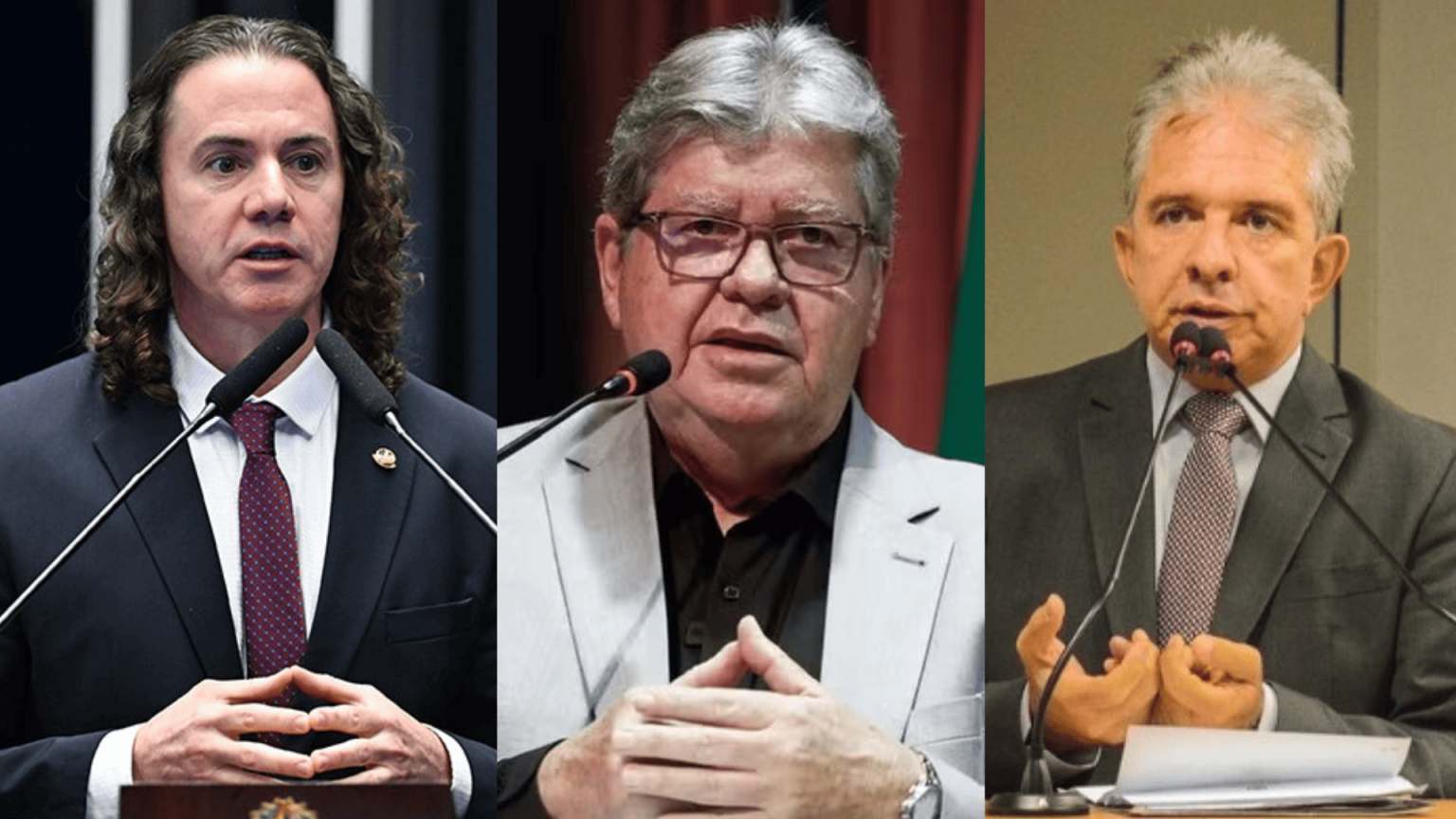 Quaest: João lidera Senado com 28%, Veneziano tem 18% e Nabor 12%