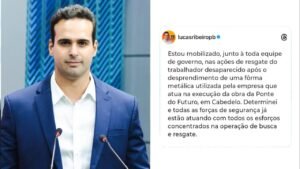 Governador fala sobre acidente na Ponte do Futuro: ‘Todas as forças estão atuando’