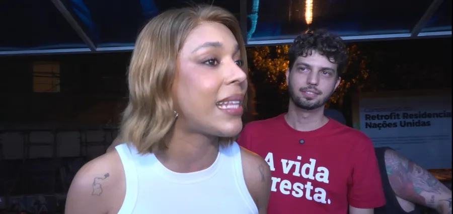 Em ato em João Pessoa, Erika Hilton fala em ‘virar voto’ para Lula no 2º turno