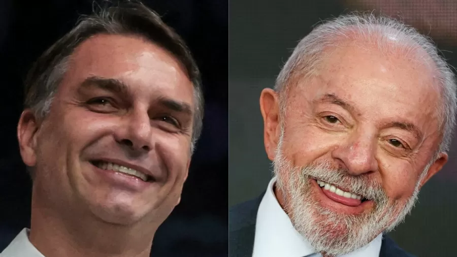 Pesquisa PoderData/Aya: Flávio tem 52% e Lula 48% dos votos válidos 