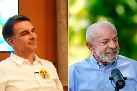Quaest: Flávio Bolsonaro tem 52% de rejeição, e Lula, 47%