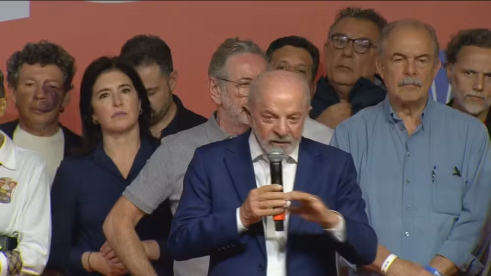 Lula diz que esperava vitória no 1º turno e trata resultado como ‘inesperado’