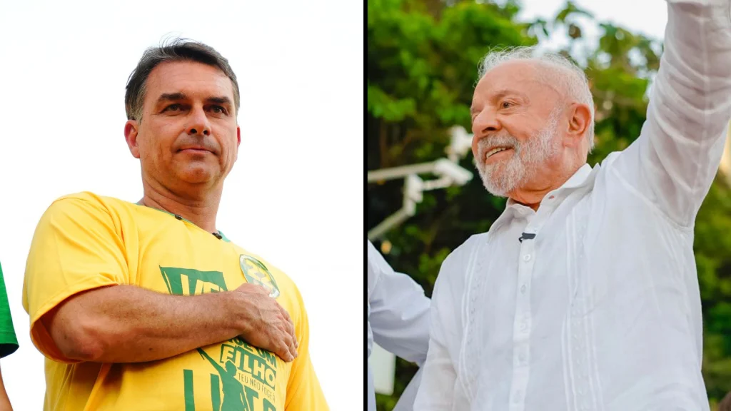 Pesquisa Poder/Aya mostra Flávio 6 pontos à frente de Lula